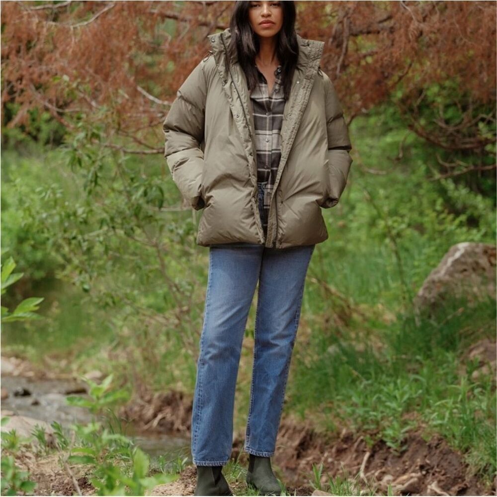 Jenni Kayne Sage Puffer Jacket S - Picture 1 of 7